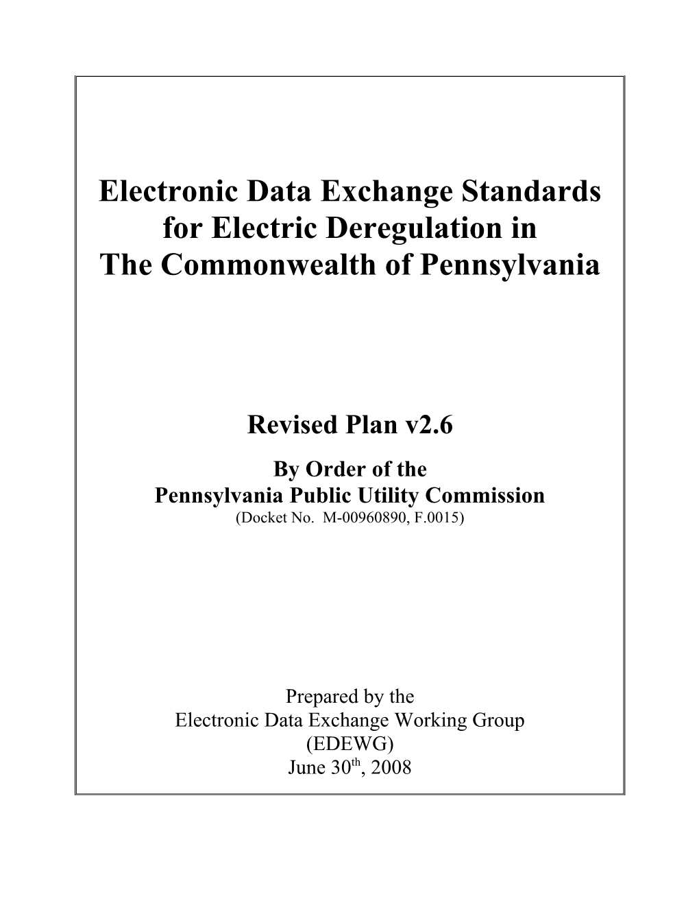 Pennsylvania Public Utility Commission s36