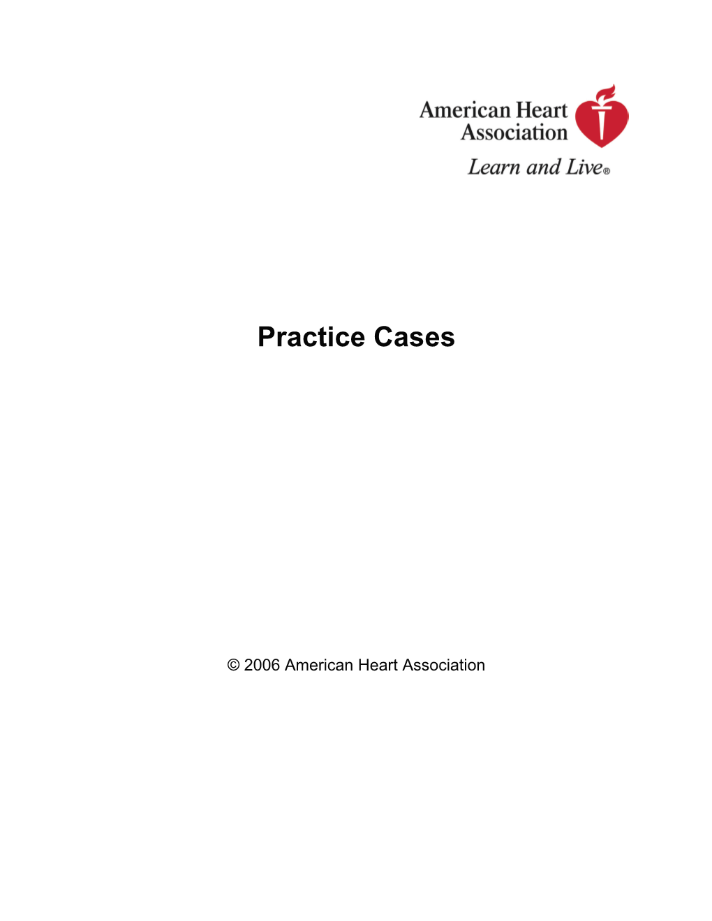 Practice Cases