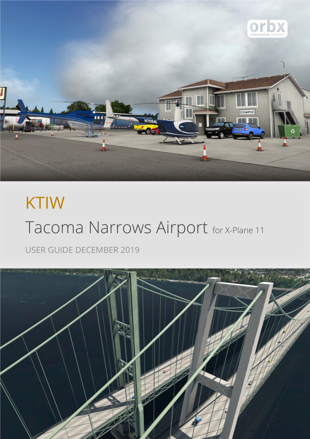 KTIW Tacoma Narrows Airport for X-Plane 11