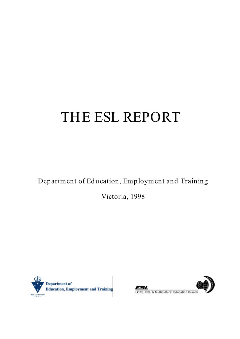 The Esl Report