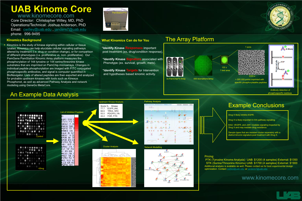 UAB Kinome Core