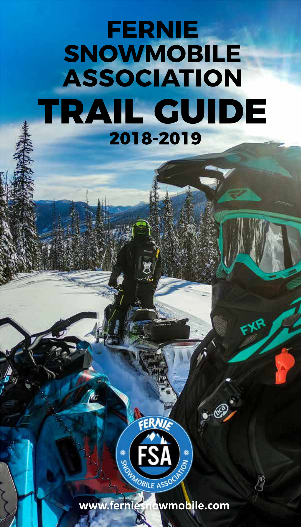 Fernie Snowmobile Association Trail Guide 2018-2019