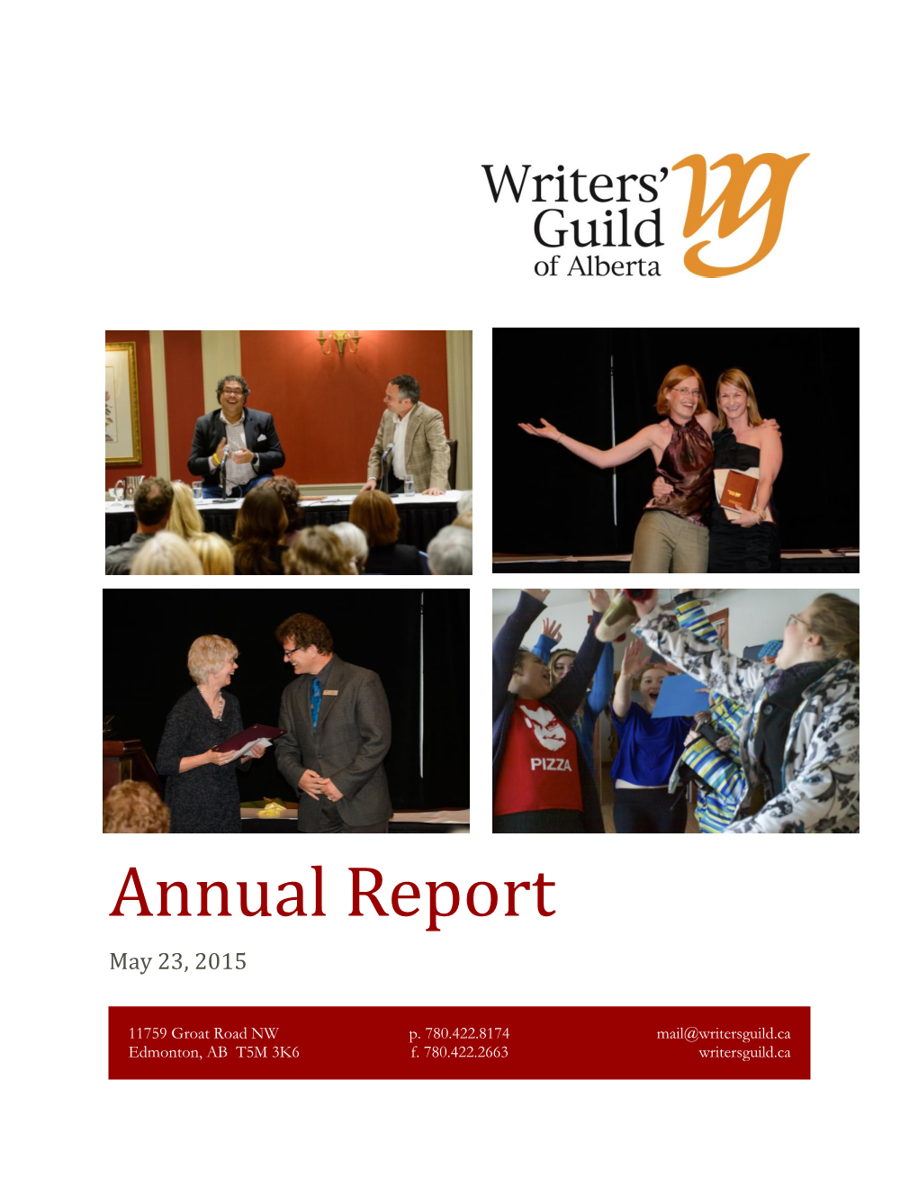 Annual Report May 23, 2015