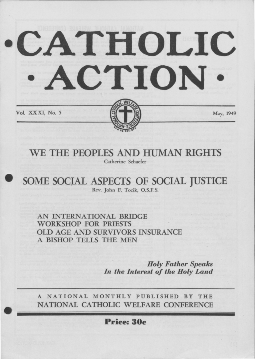 We the Peoples and Human Rights Some Social Aspects of Social Justice