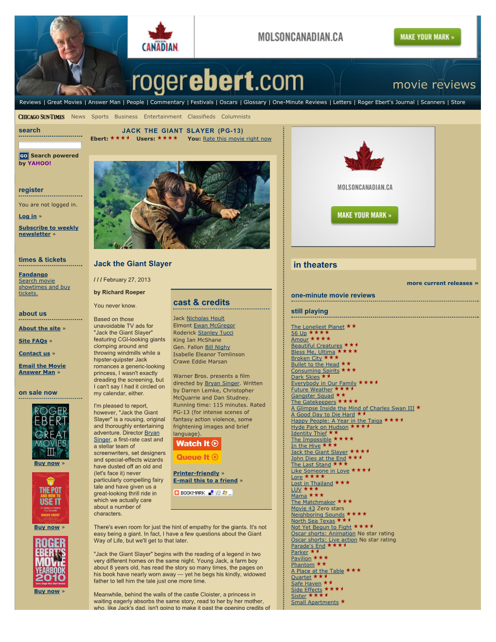 Jack the Giant Slayer :: Rogerebert.Com :: Reviews