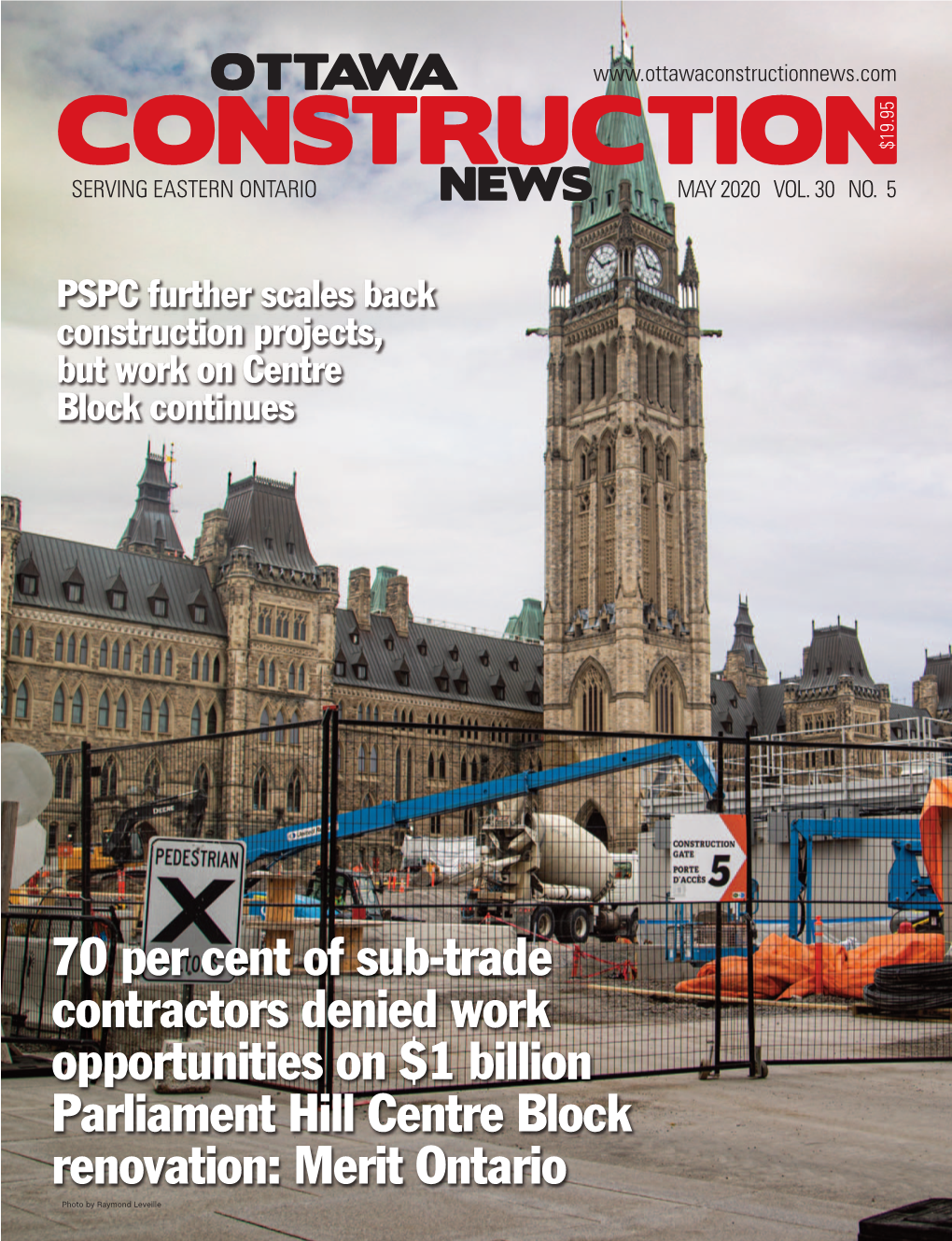 PSPC Further Scales Back Construction Projects, but Work on Centre Block Continues