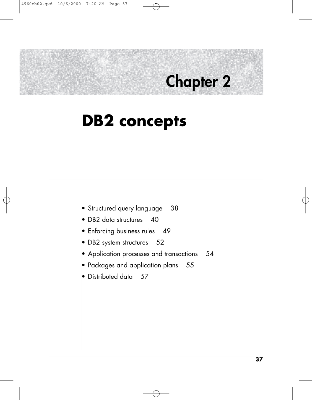 DB2 Concepts Chapter 2