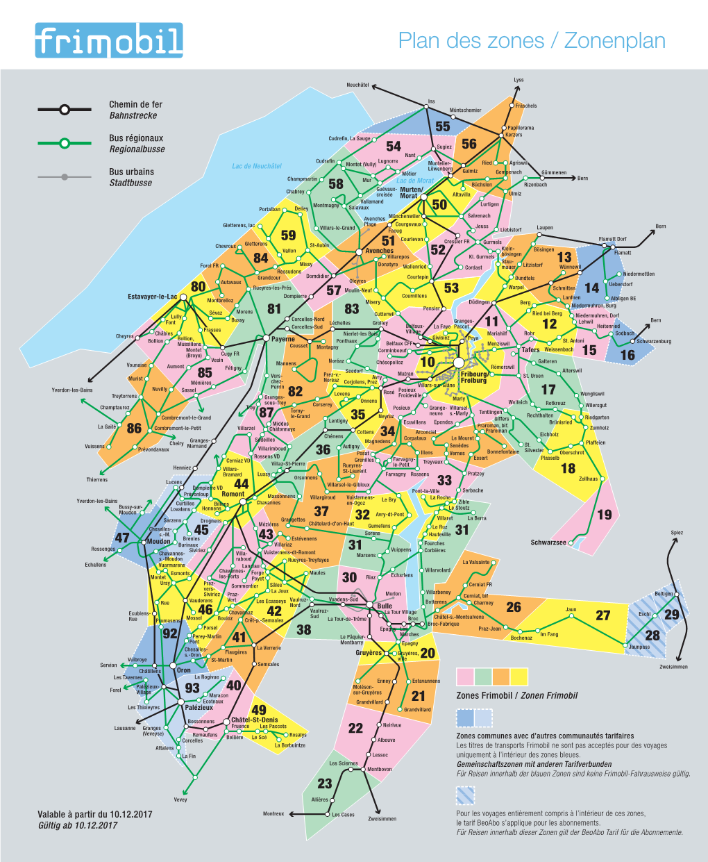 Plan Des Zones / Zonenplan