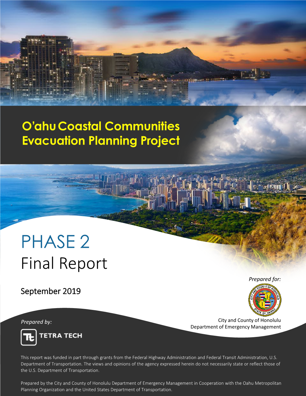 PHASE 2 Final Report Prepared For: September 2019