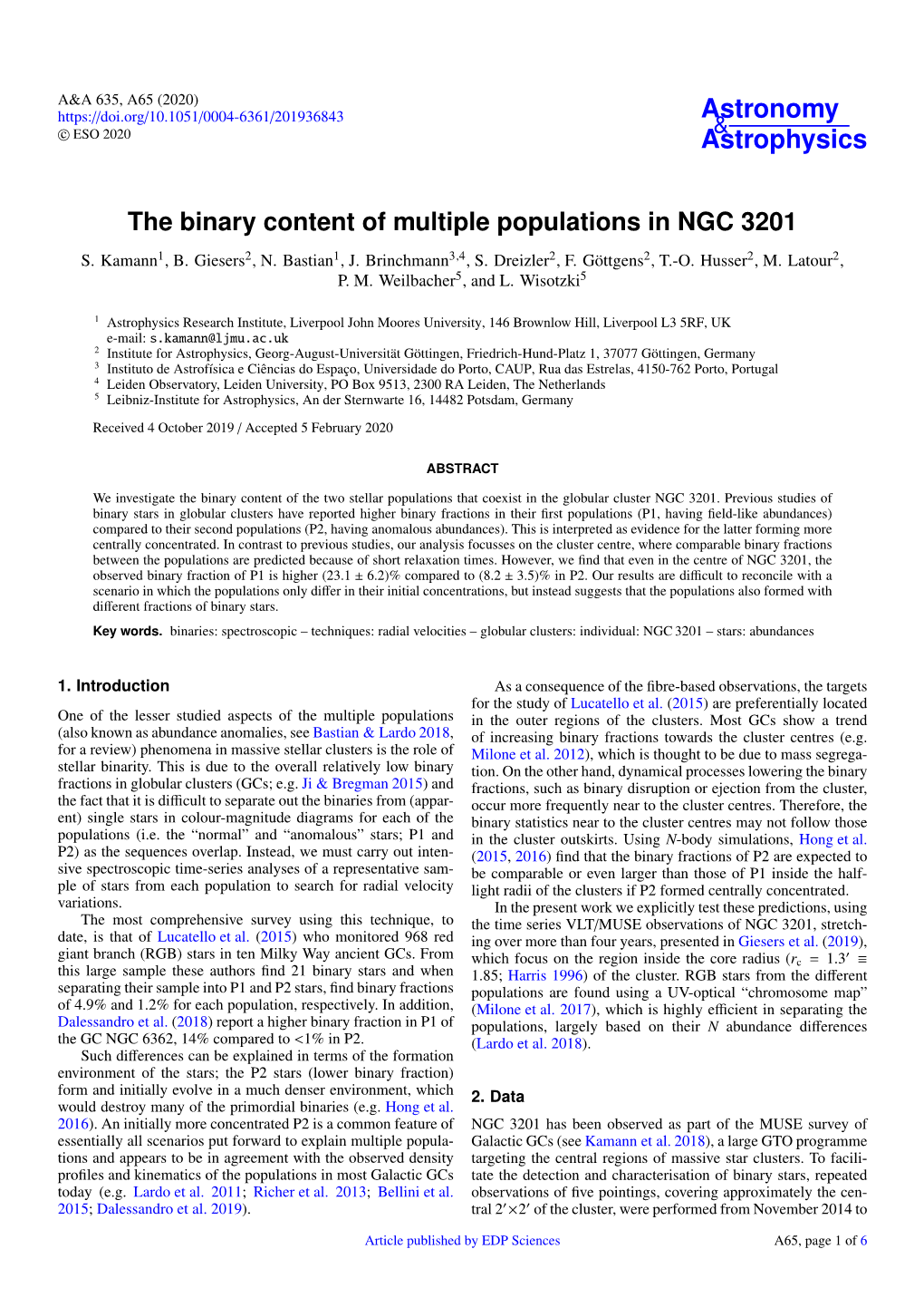 The Binary Content of Multiple Populations in NGC 3201 S