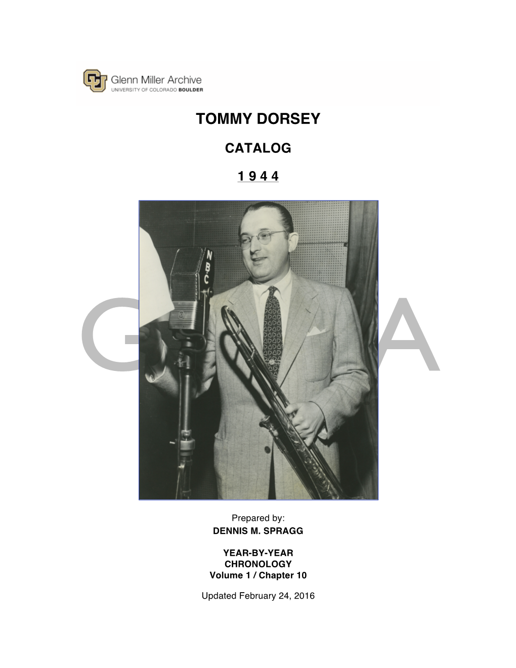 Tommy Dorsey