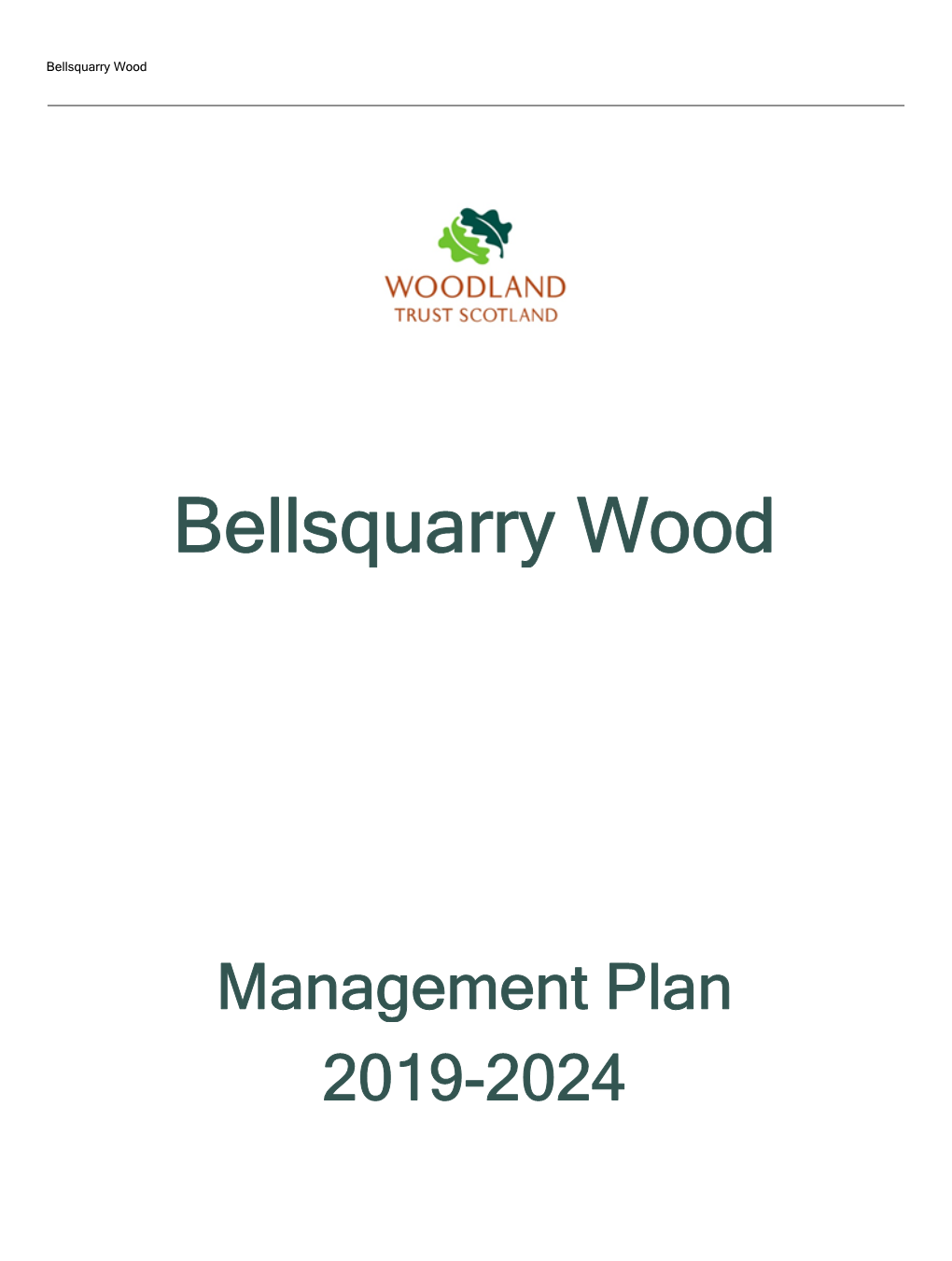 Bellsquarry Wood
