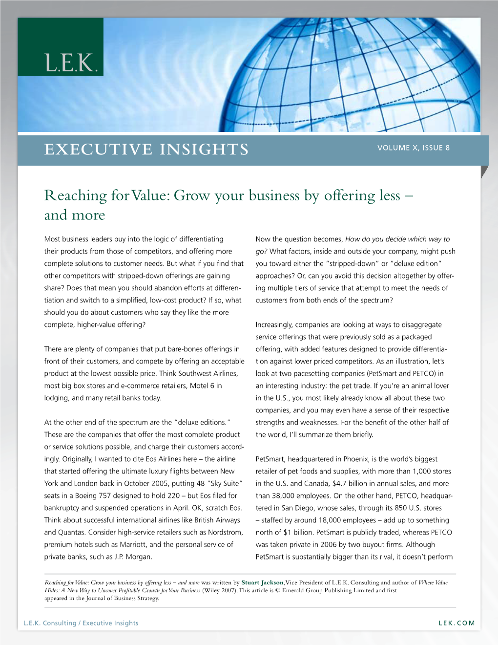 Download the Executive Insights