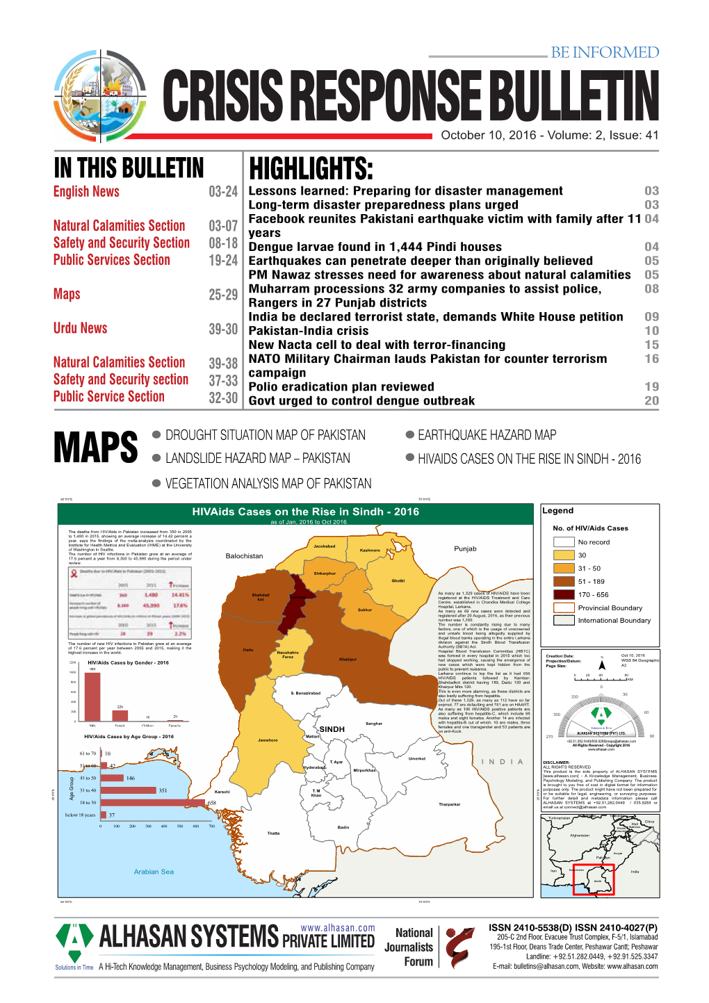 Crisis Response Bulletin Page 1-16