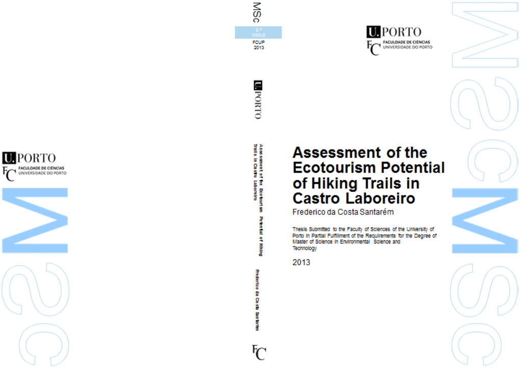 Assessment of the Ecotourism Potential of Hiking Trails in Castro Laboreiro