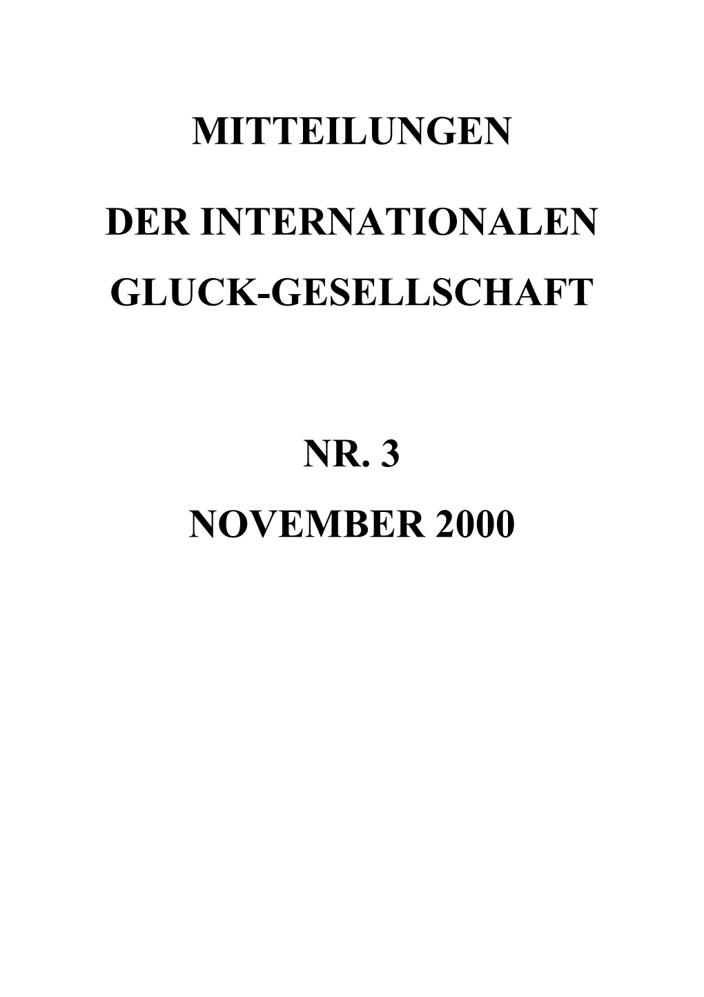 Mitteilungen Der IGG 2000 (Pdf)