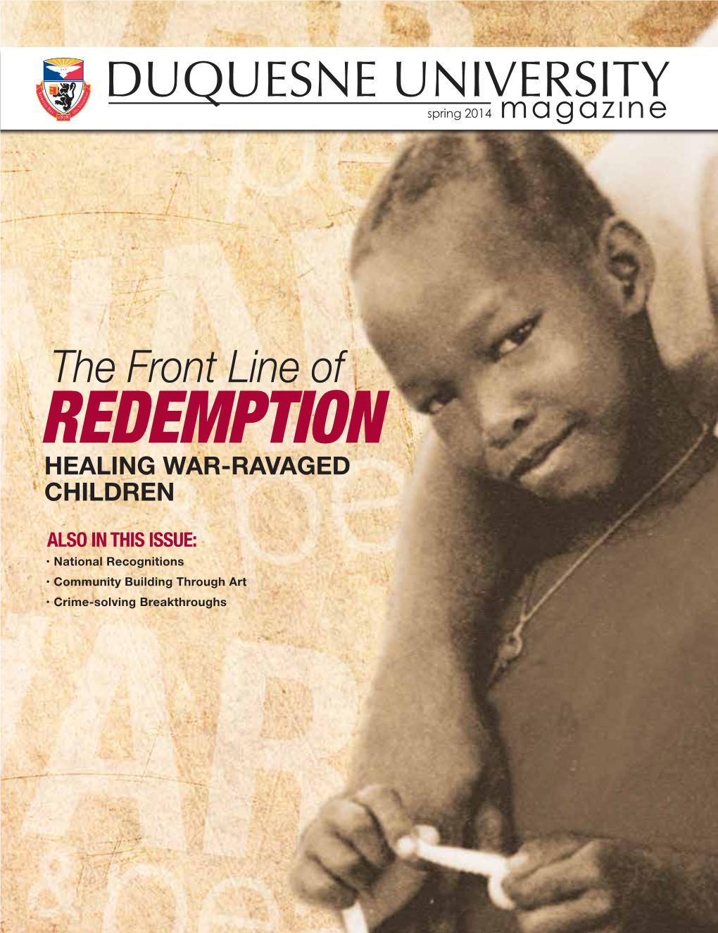 Redemption Healing War-Ravaged Children