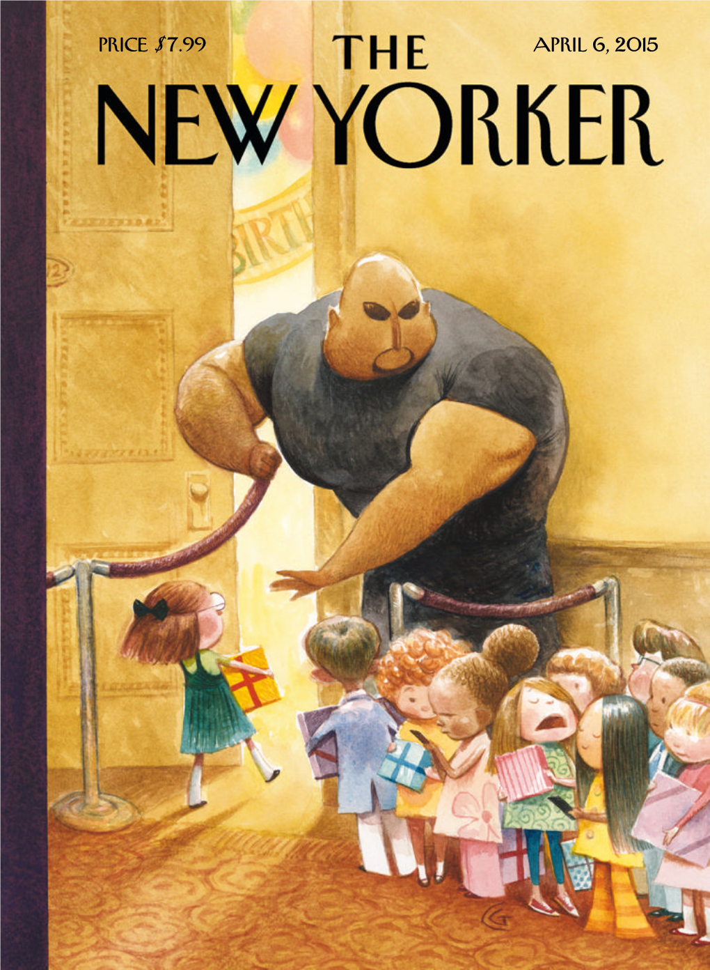 THE NEW YORKER, APRIL 6, 2015 1 CONTRIBUTORS Evan Osnos (“BORN RED,” P