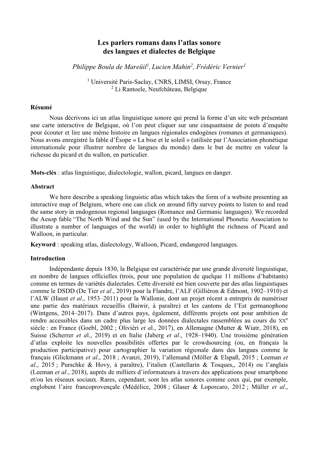 Il Fallimento Della Tutela Delle Minoranze Linguistiche in Italia: Appunti Per Un Bilancio