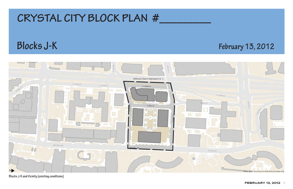 Crystal City Block Plan #______