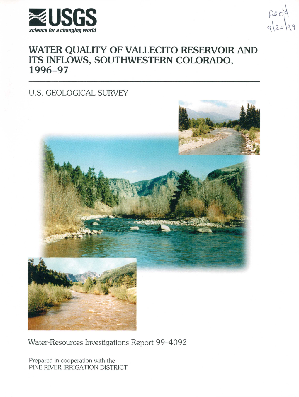 2 USGS Science for a Changing World