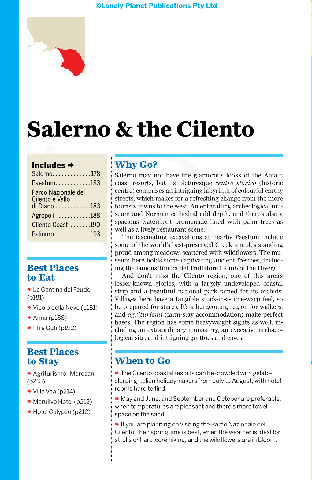 Salerno & the Cilento