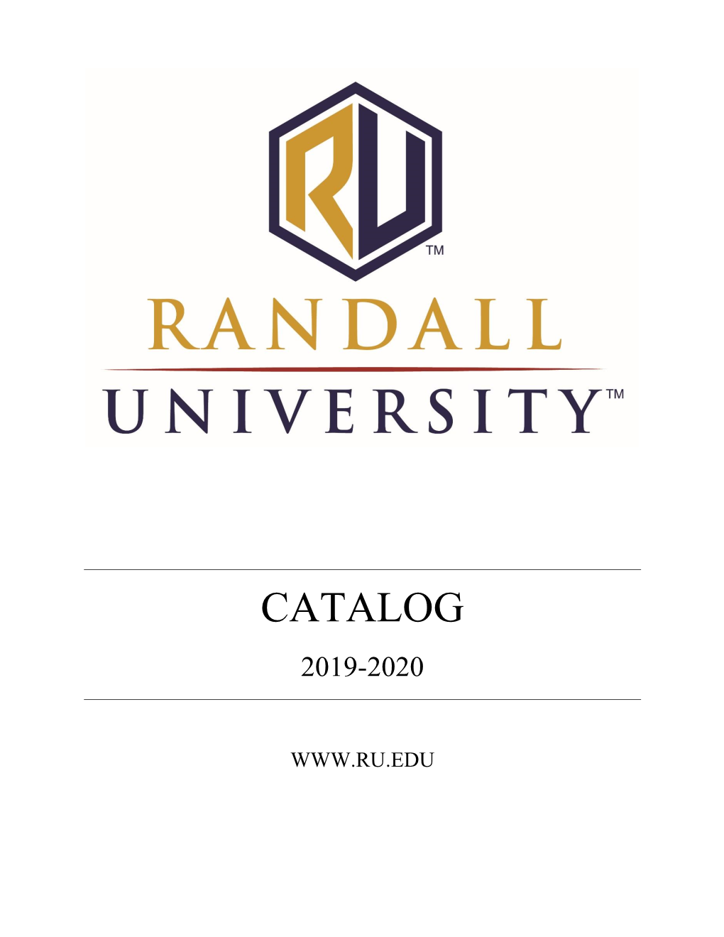 Catalog 2019-2020