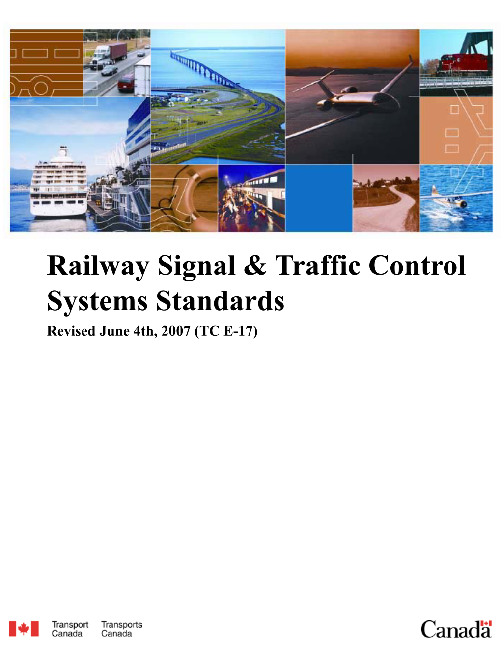 Railway Signal & Traffic Control Systems Standards (PDF)