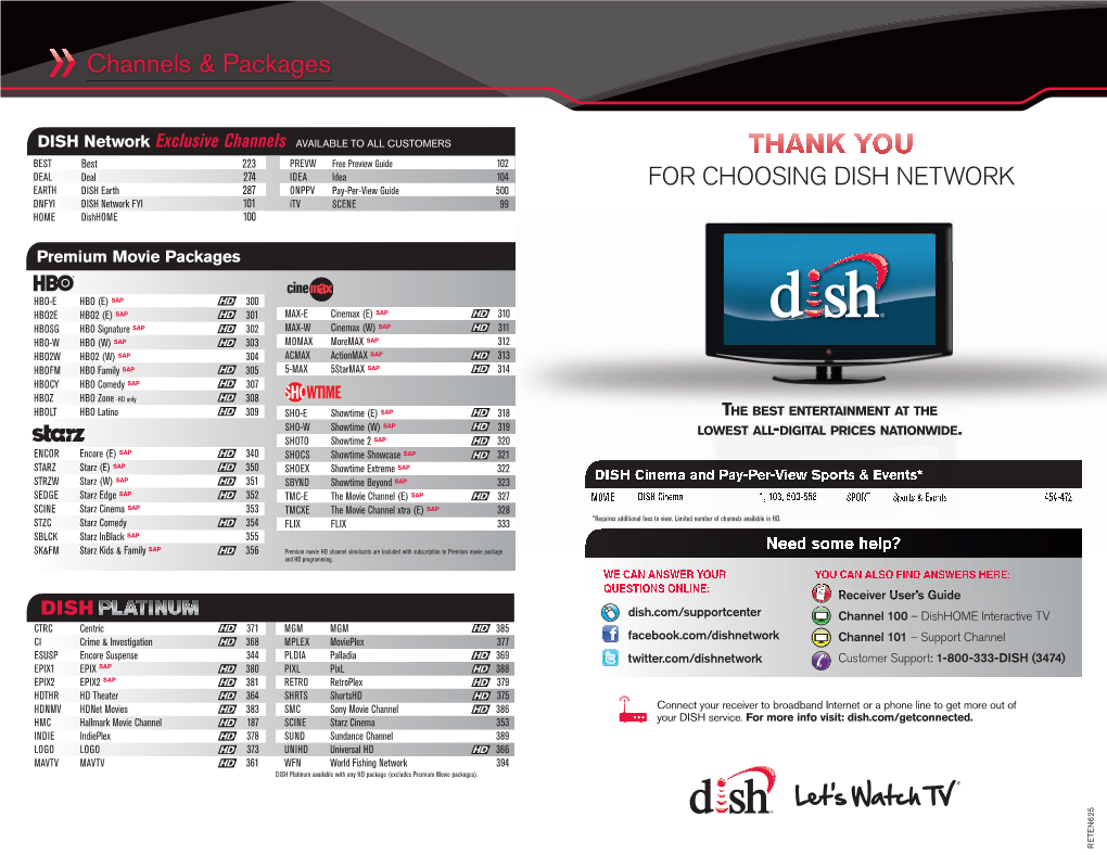 Channels & Packages