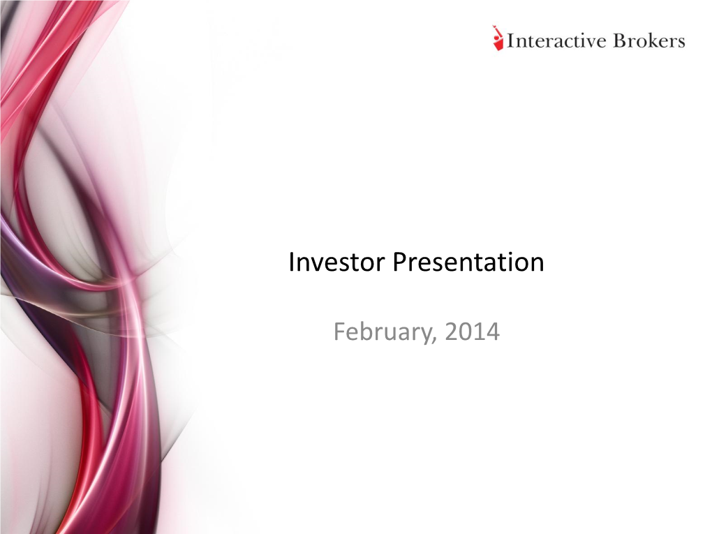 Investor Presentation