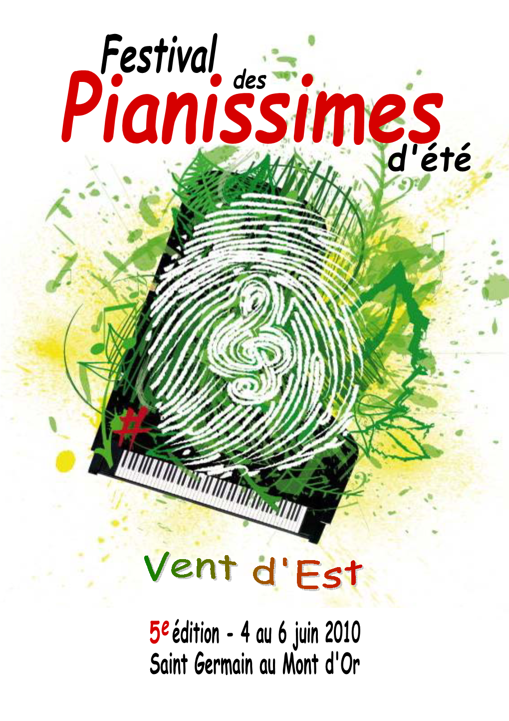 Dossier De Presse Festival Des Pianissimes 2010