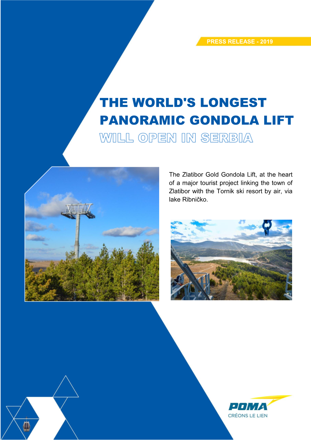 The World's Longest Panoramic Gondola Lift