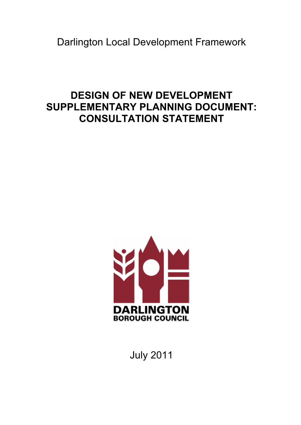 CONSULTATION STATEMENT July 20