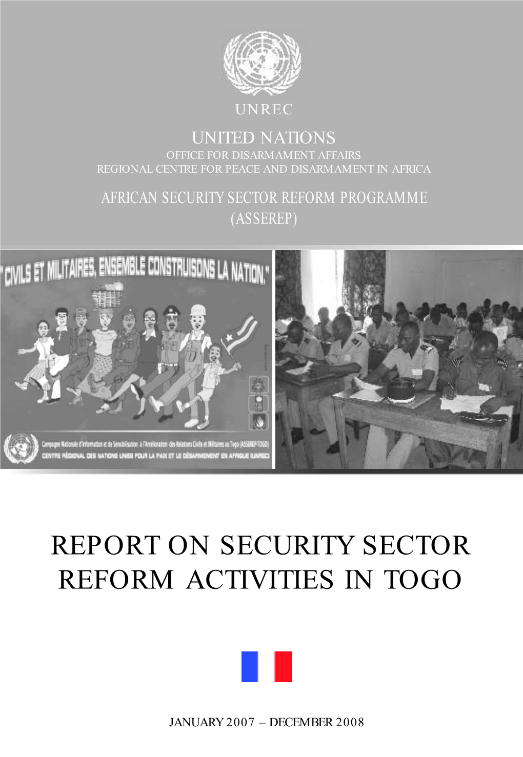 Report on Security Sector Reform Activities in Togo