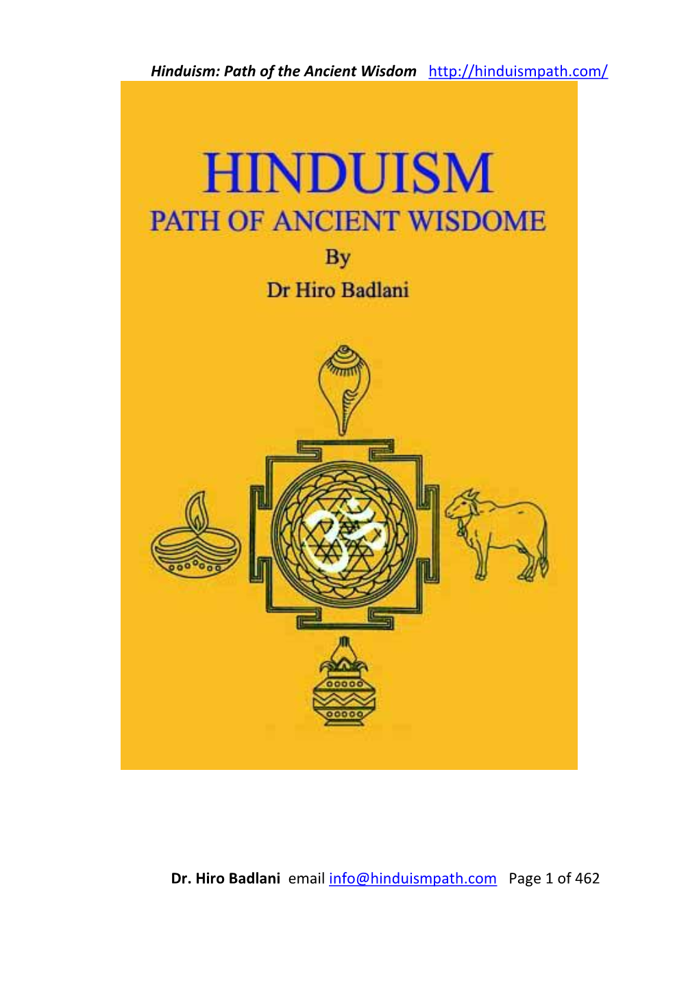 Hinduism: Path of the Ancient Wisdom