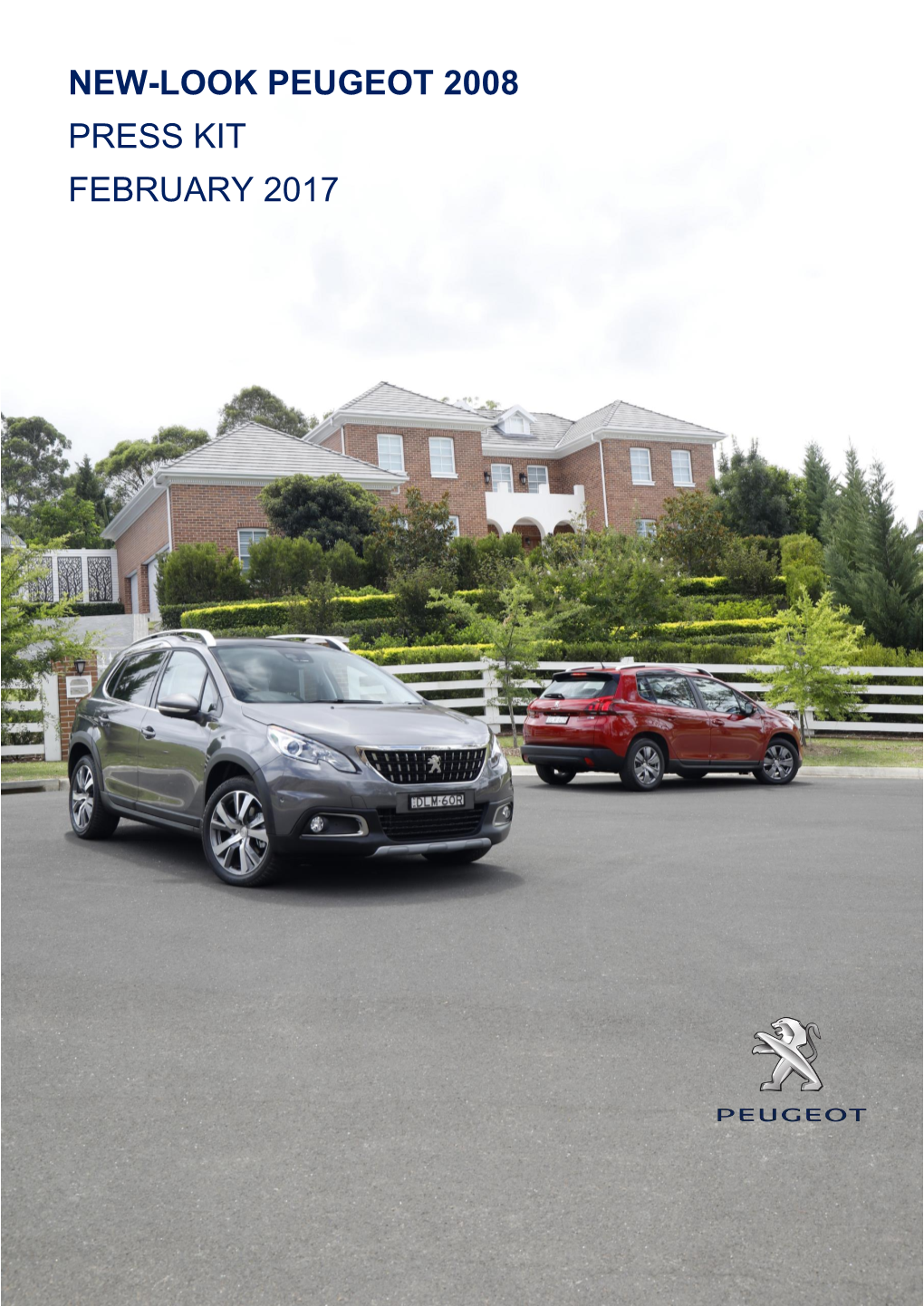 New-Look Peugeot 2008 Press Kit February 2017