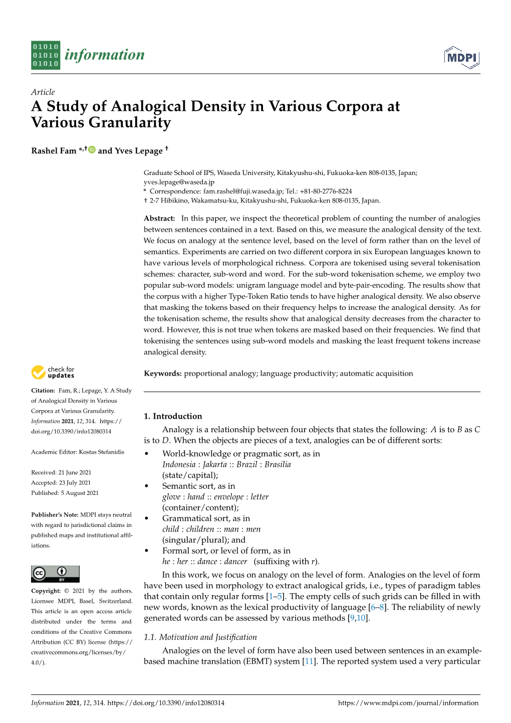 Download Through Lepage-Lab.Ips.Waseda.Ac.Jp/En/Projects/Kakenhi-15K00317/ (Accessed on 20 September 2020) Or the Links Provided in the Body of the Paper