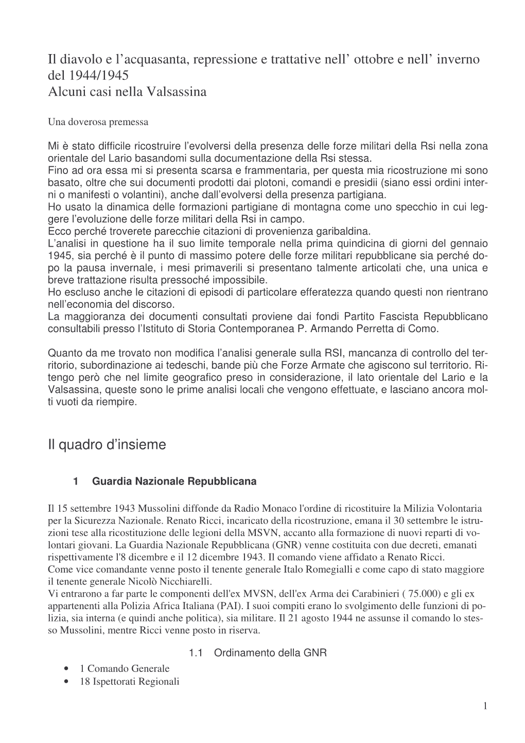 Il Diavolo E L'acqua Santa