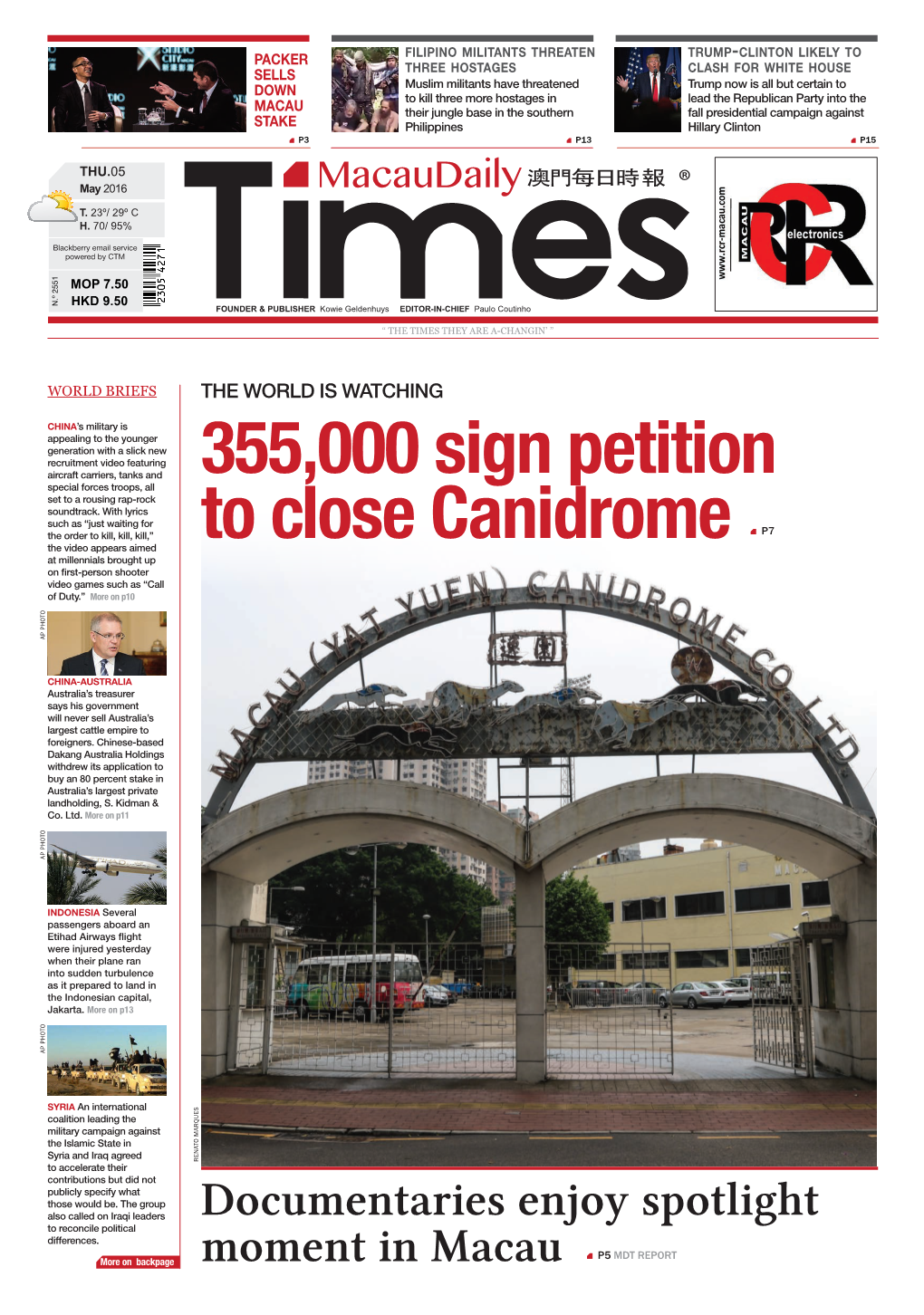 355,000 Sign Petition to Close Canidrome