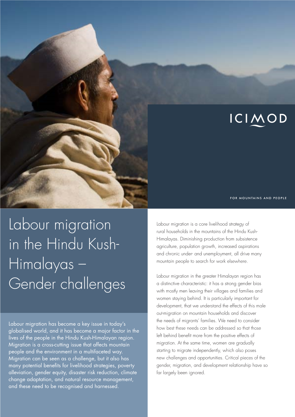 Labour Migration in the Hindu Kush- Himalayas