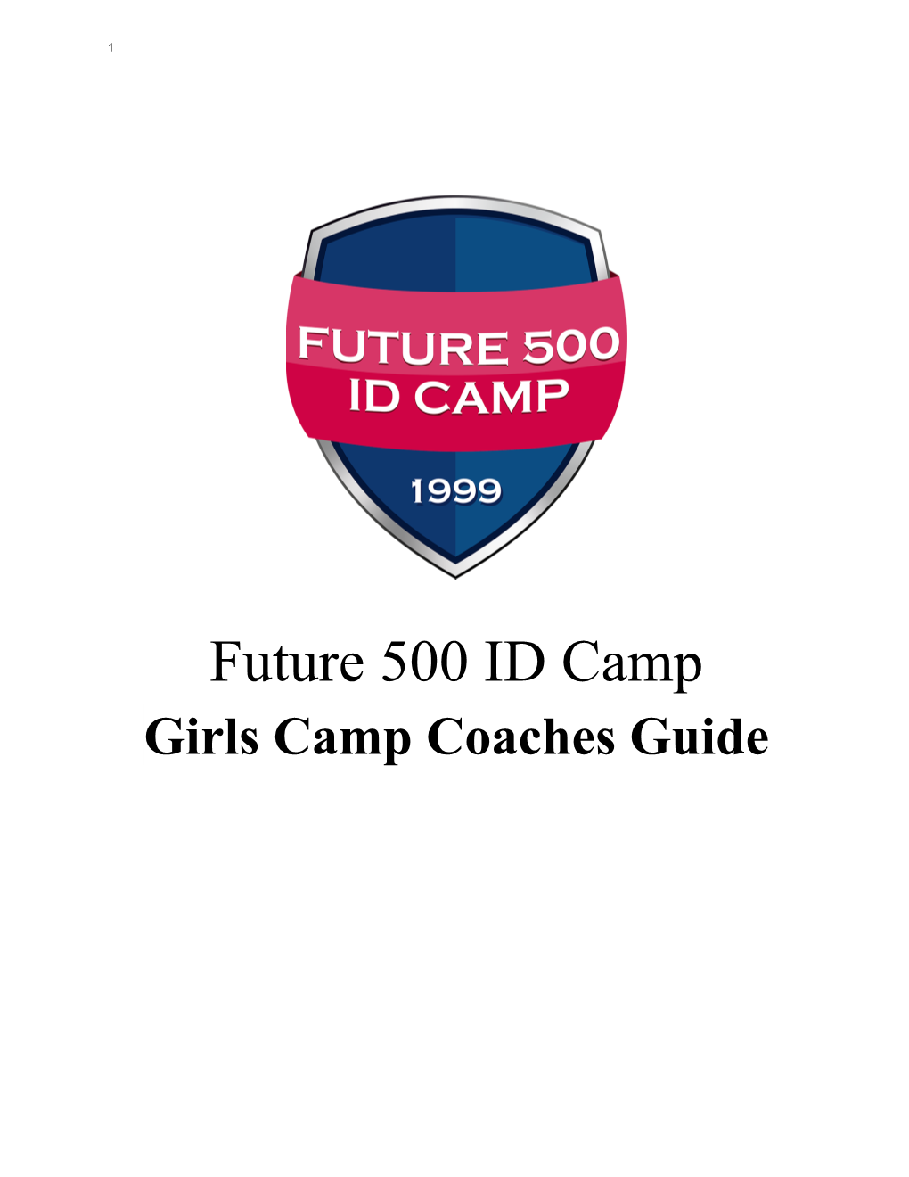 Girls Camp Coaches Guide 2