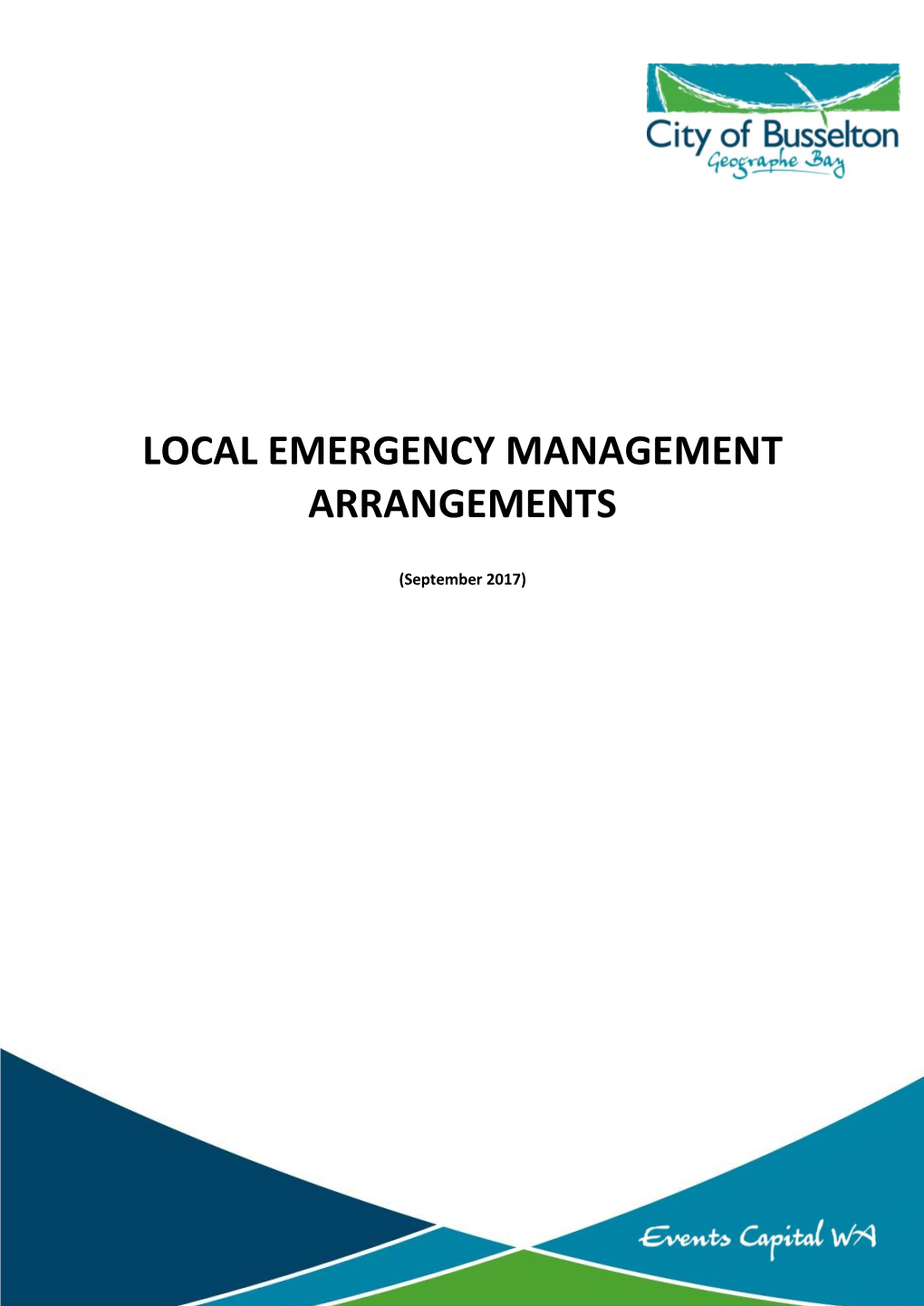 Local Emergency Management Arrangements