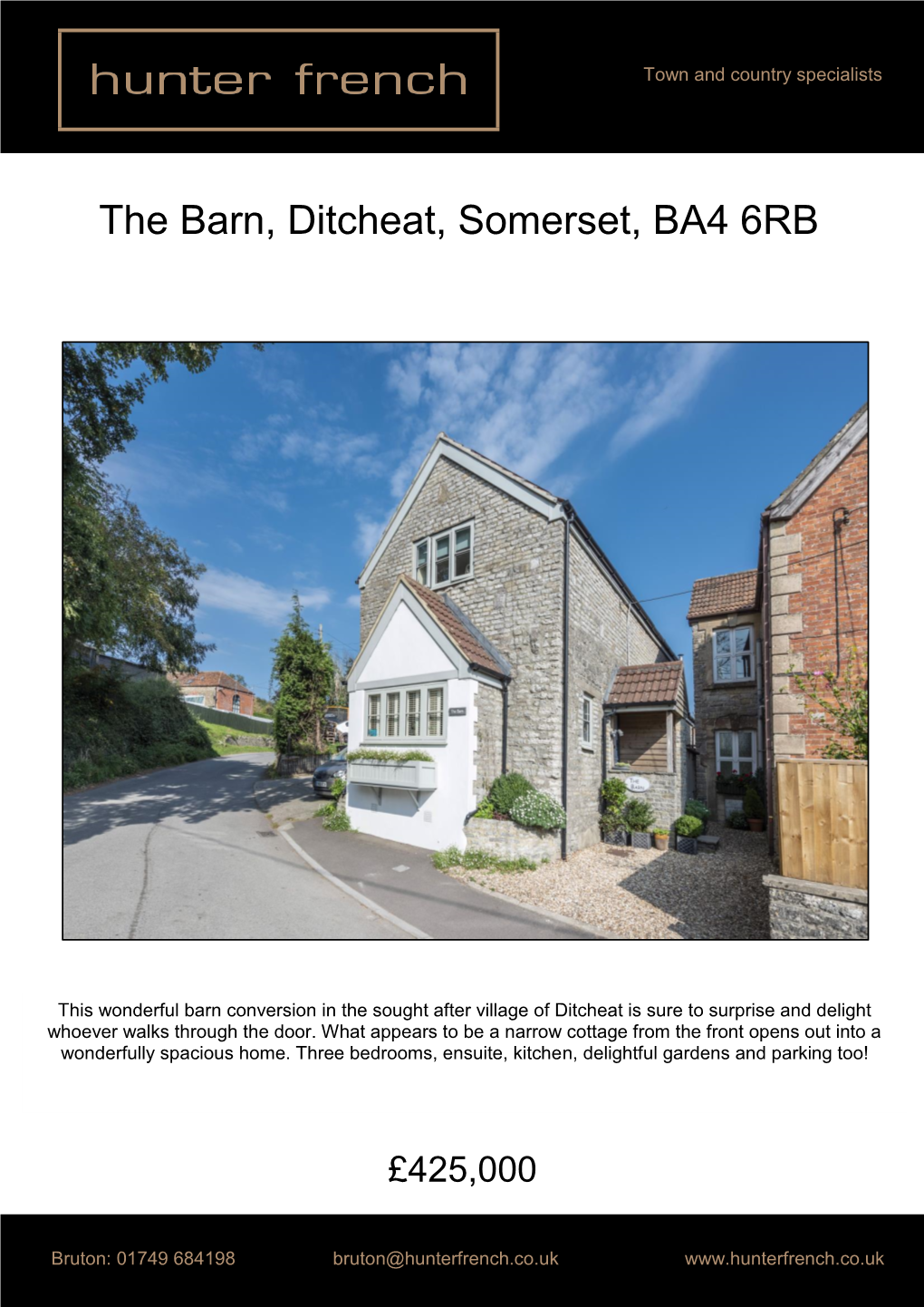 The Barn, Ditcheat, Somerset, BA4 6RB