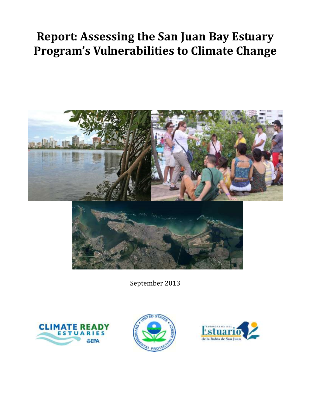 Assessing the San Juan Bay Estuary Program's Vulnerabilities to Climate