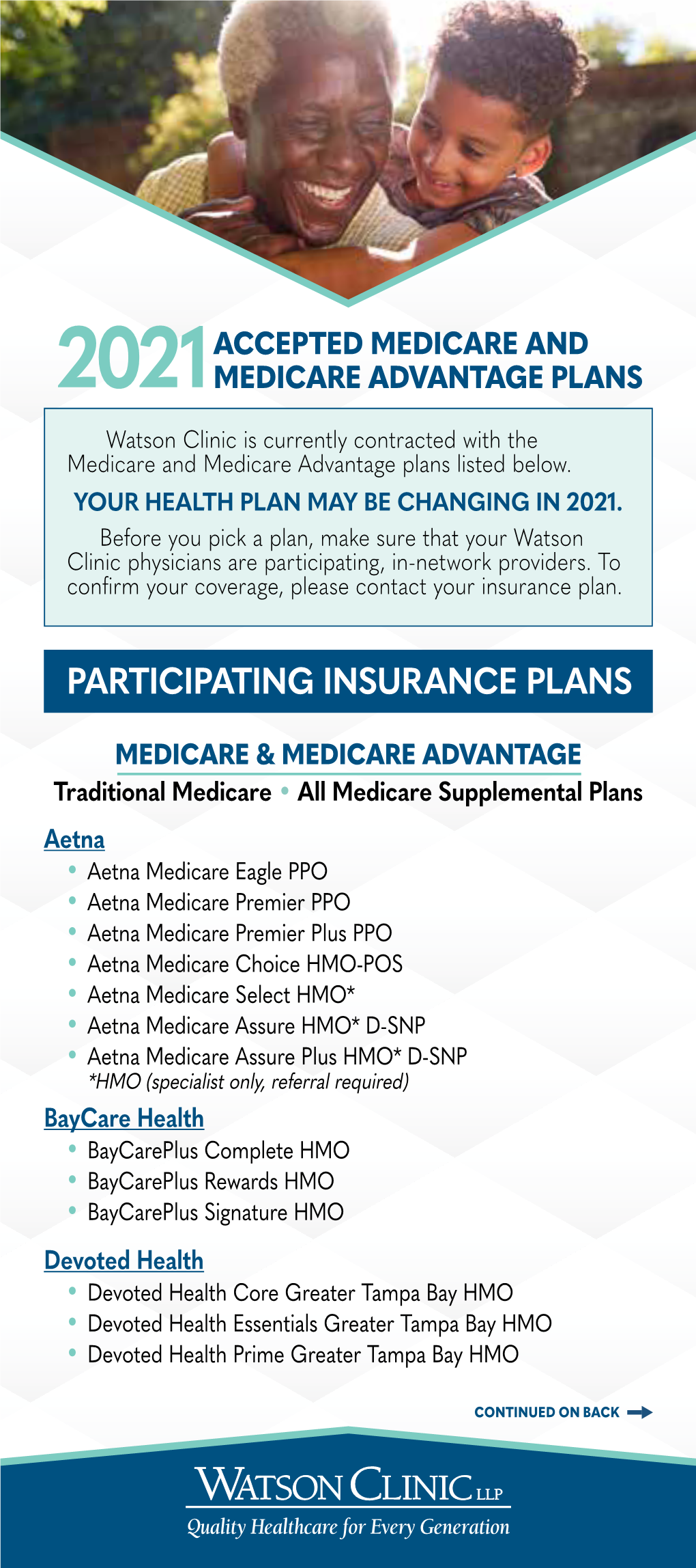 Participating Insurance Plans