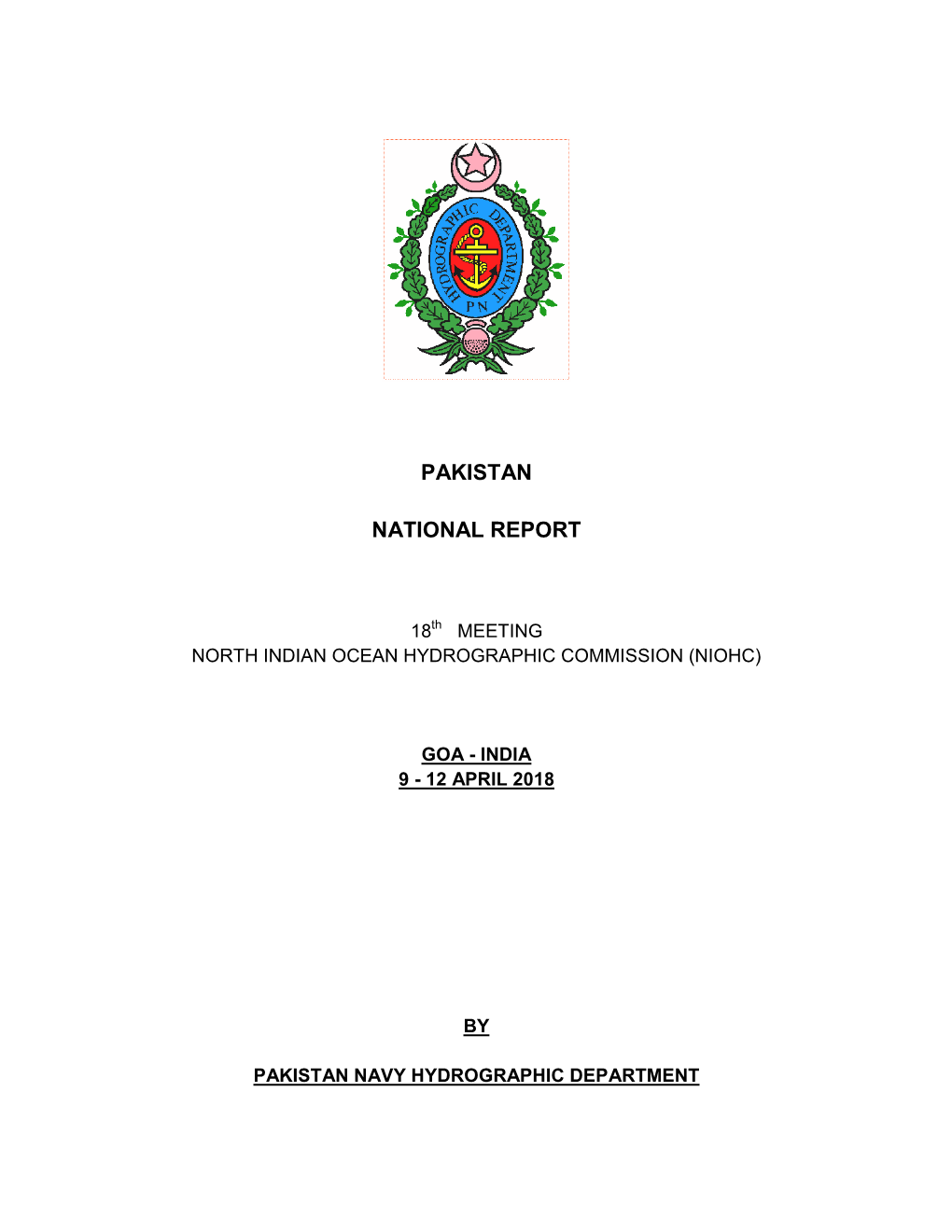 Pakistan National Report