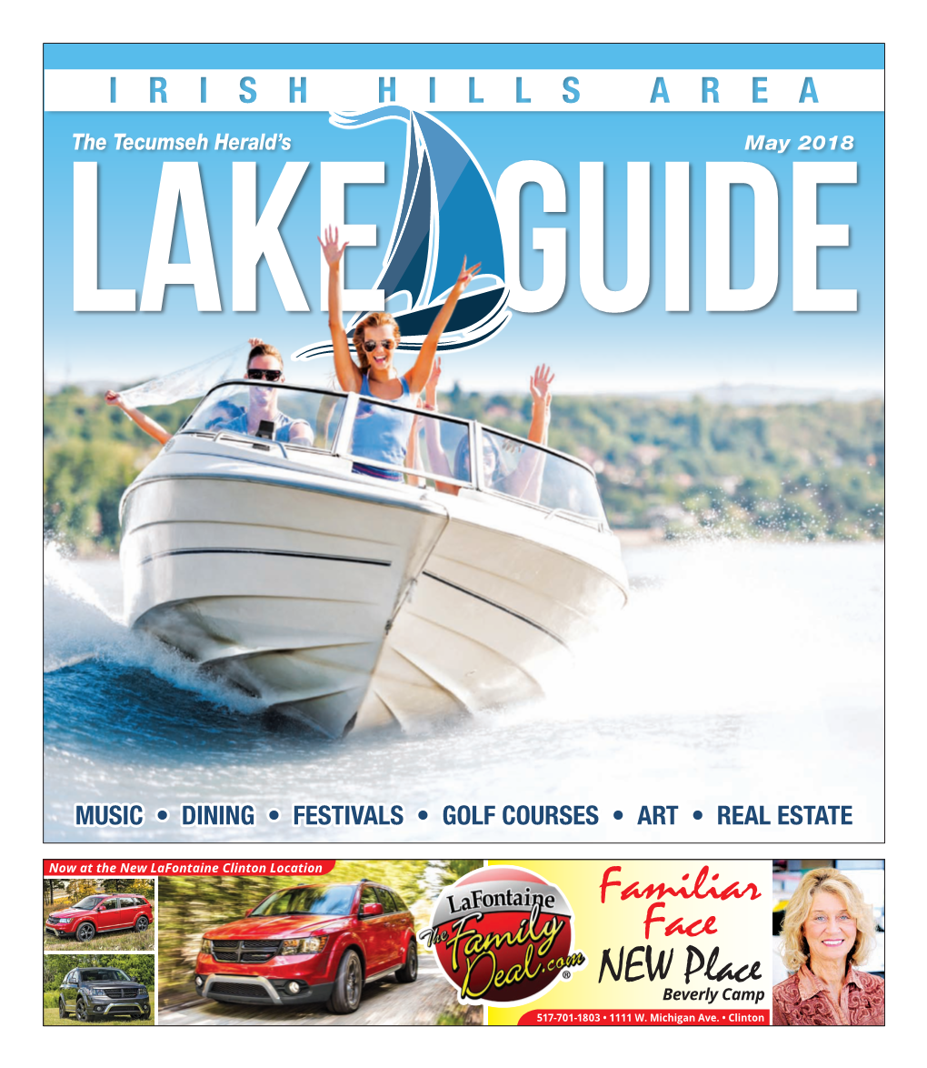 Lakethe Tecumseh Herald’S Guidemay 2018