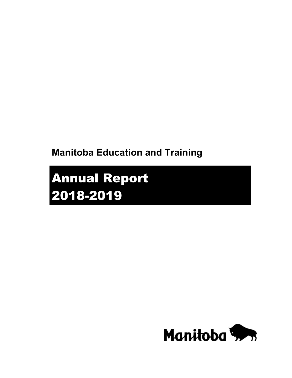 Manitoba Education and Training