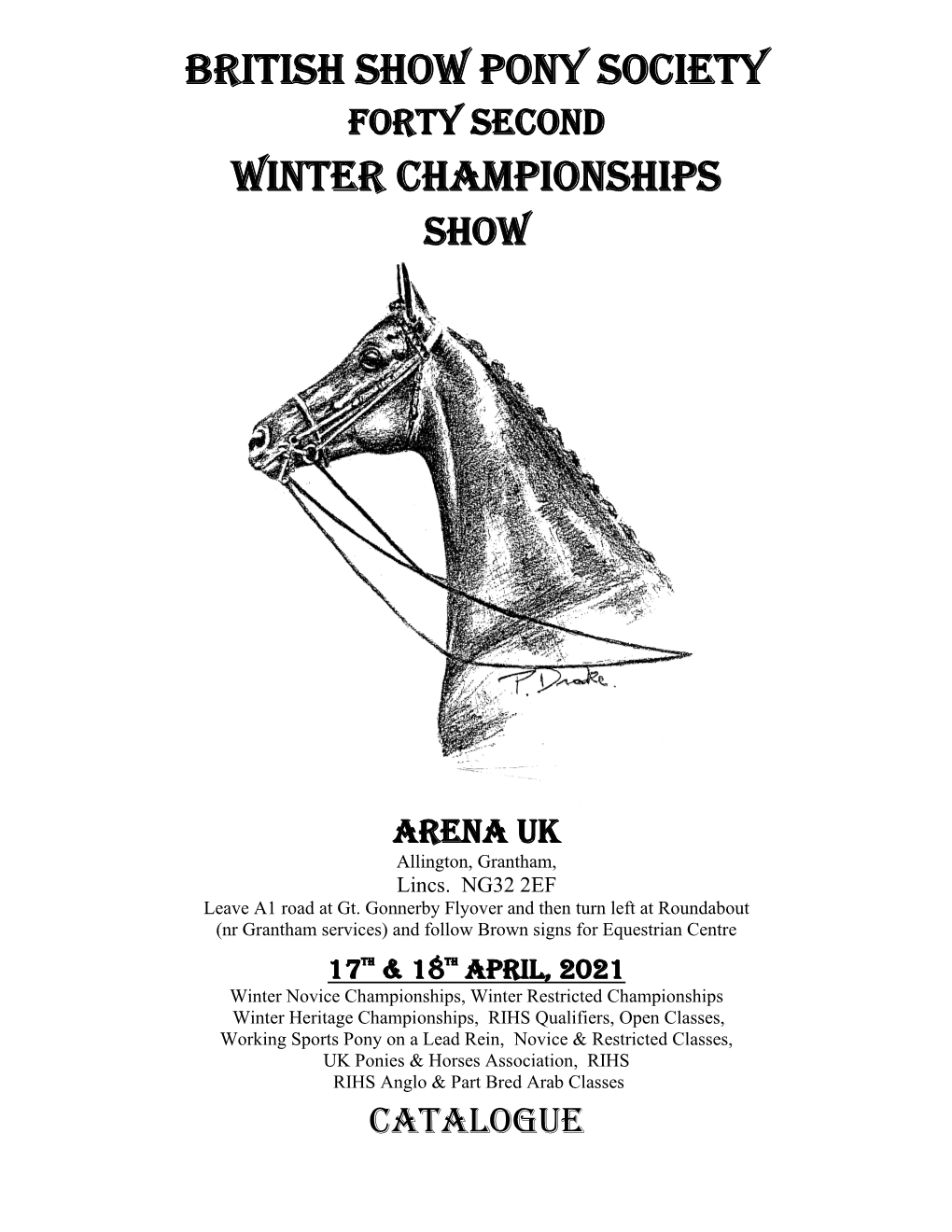 British Show Pony Society Winter Championships