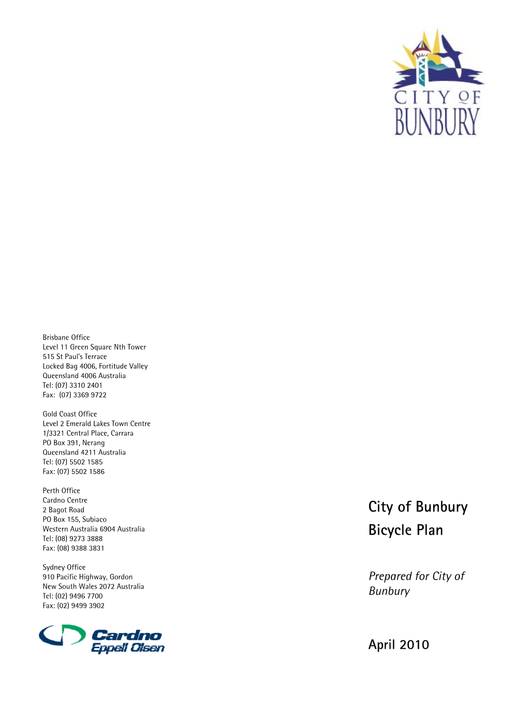 City of Bunbury Bicycle Plan